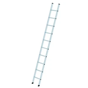 Günzburger Sprossen-Anlegeleiter 350mm breit ohne Traverse 7-10 Sprossen
