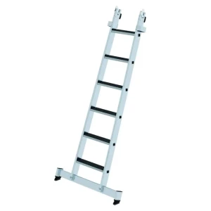 Günzburger Stufen-Glasreinigerleiter Unterteil nivello-Traverse & clip-step R 13