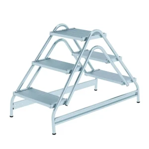 Günzburger - Arbeitspodest beidseitig begehbar Aluminium geriffelt