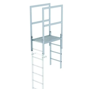 Günzburger - Attika-Überstieg Aluminium eloxiert Länge 930 mm | 61181