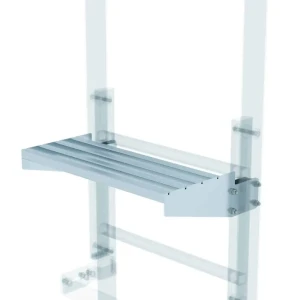 Günzburger - Ausstiegstritt Alu blank 520x100-300mm
