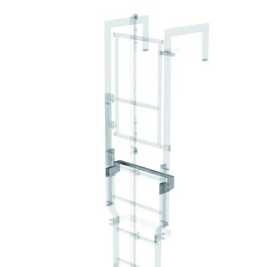 Günzburger - Ausstiegstritt Stahl-verzinkt 620x100-300mm
