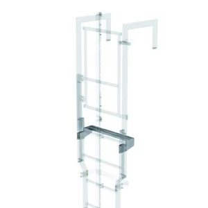 Günzburger - Ausstiegstritt Stahl-verzinkt 620x100-300mm