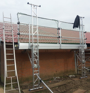 ASC Arbeitsmast mit Winde 4 m.