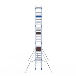 EuroScaffold Rollgerüst mit Streben 75×250 Carbon