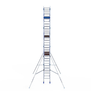 EuroScaffold Rollgerüst mit Streben 75×250 Carbon