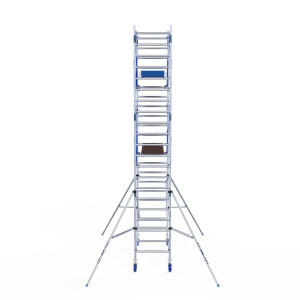 EuroScaffold Rollgerüst mit Streben 90×250