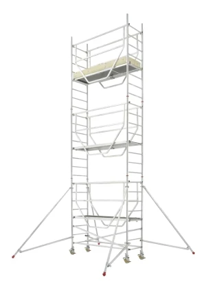 HYMER - Fahrgerüst ADVANCED SAFE-T mit Ausleger | 2,08 x 0,61 m