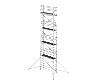 Günzburger - Rollgerüst 0,75 x 2,45 m mit Ausleger
