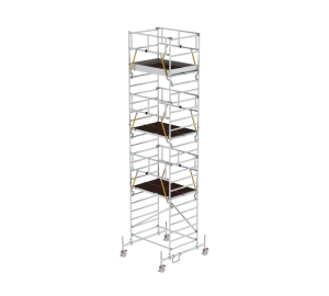 Günzburger - Rollgerüst SG 1,35 x 1,80 m mit Fahrbalken & Doppel-Plattform