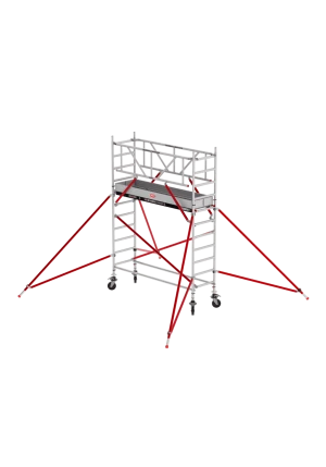 Altrex TX RS Tower 51-S FahrGerüst | 2.45 x 0.75 | TX Safe Quick | FiberDeck | DIN EN 1004-1
