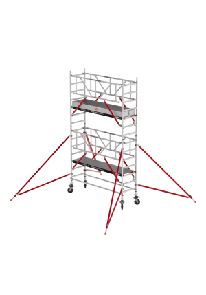 Altrex TX RS Tower 51-S FahrGerüst | 1.85 x 0.75 | TX Safe Quick | FiberDeck | DIN EN 1004-1