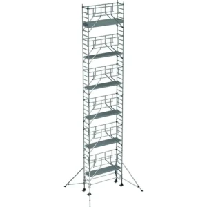 Zarges - Multitower S-PLUS 1T - Fahrgerüst mit Auslegern | Plattformgröße 0,6m × 1,8m