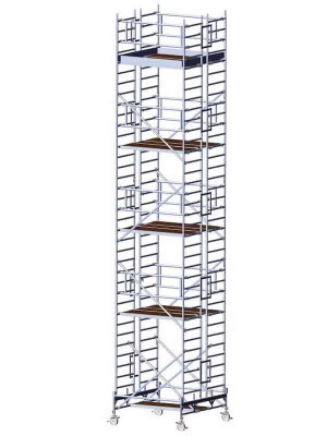 FahrGerüst 5800-A | Albert Gerüste | 3.00m x 1.90m | Doppelaufbau mit Fahrbalken