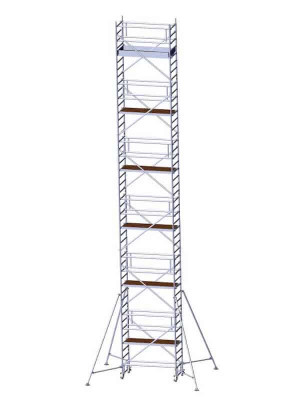 FahrGerüst 4500-A | Albert Gerüste | 2.50m x 0.85m | mit Auslegern | Sicherheitsaufbau