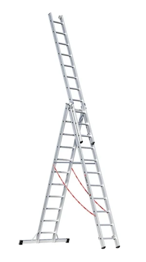 euroline Mehrzweckleiter 3-teilig Premium Line
