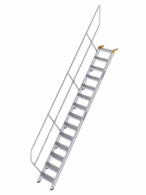 Günzburger Steigtechnik Aluminium Treppe 60°