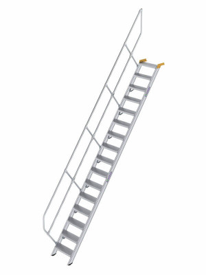Günzburger Steigtechnik Aluminium Treppe 60°