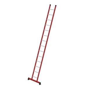 Sprossen-Anlegeleiter GFK/Alu mit nivello®-Traverse