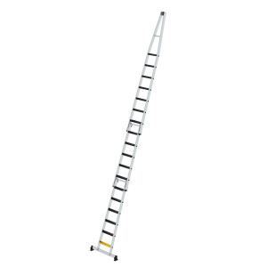 Stufen-Glasreinigerleiter-Satz mit nivello®-Traverse und clip-step R13 3-teilig