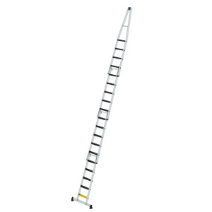 Stufen-Glasreinigerleiter-Satz mit nivello®-Traverse und clip-step R13 4-teilig