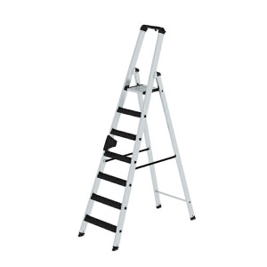 Stufen-Stehleiter einseitig begehbar mit clip-step relax