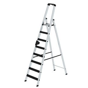Stufen-Stehleiter einseitig begehbar mit clip-step relax