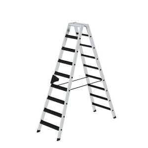 Stufen-Stehleiter beidseitig begehbar mit clip-step relax