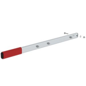 Schiebegriff inkl. Schrumpfschlauch für Arbeitspodest fahrbar 2 stufig, Länge 750mm