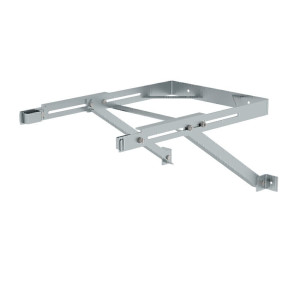 Wandhalter U-Bügel, verstellbar 550-750mm, Stahl verzinkt