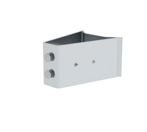 Aluminium-Wandhalter für Rundmasten