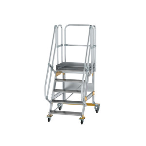 Plattformtreppe fahrbar 60° Stufenbreite 800 mm