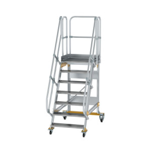 Plattformtreppe fahrbar 60° Stufenbreite 800 mm