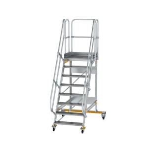 Plattformtreppe fahrbar 60° Stufenbreite 800 mm