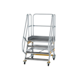 Plattformtreppe fahrbar 60° Stufenbreite 1000 mm