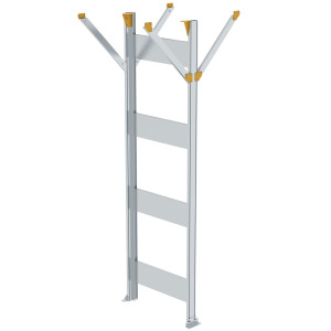 Stützteil für Baukastensystem Laufsteganlage Plattformhöhe 2500-3000 mm
