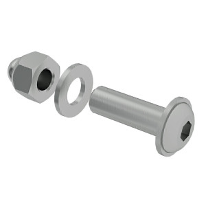 Systemgeländer Verbindungsschraube M8 x 25 kpl. 1 Satz = 10 Stück