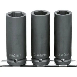PROJAHN - 1/2" Tiefe Schlag Stecknuss Satz 3tlg