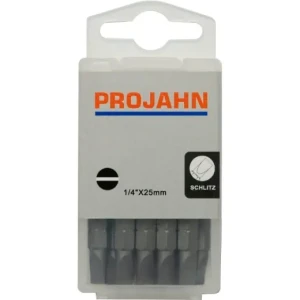 PROJAHN - 1/4" Bit Schlitz 10er Pack
