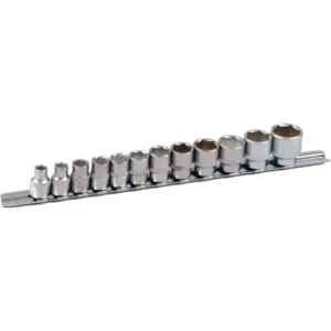 PROJAHN - 3/8" Stecknuss Satz auf Schiene 12tlg