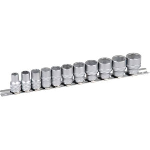 PROJAHN - 3/8" Xi-on Stecknuss Schiene 11tlg