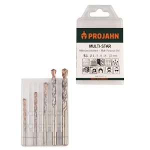 PROJAHN - Multistar Satz 5-tlg. 4, 5, 6, 8, 10 mm