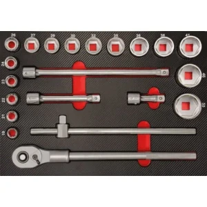 PROJAHN - Stecknuss Einlage 21tlg 3/4"
