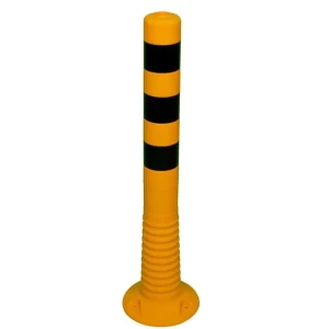 Schake - Flexipfosten gelb / schwarz Ø 80 mm