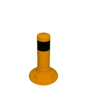 Schake - Flexipfosten gelb / schwarz Ø 80 mm
