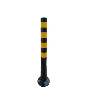 Schake - Flexipfosten schwarz / gelb Ø 80 mm