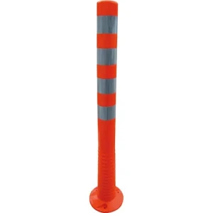 Schake - Flexipfosten rot / weiß Ø 80 mm