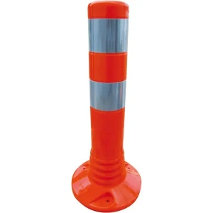 Schake - Flexipfosten rot / weiß Ø 80 mm