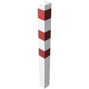 Schake - Absperrpfosten Stahlrohr 100 x 100 x 3 mm ortsfest zum Einbetonieren