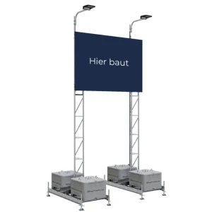 Schake - Werbemast 3,00 x 2,00 m